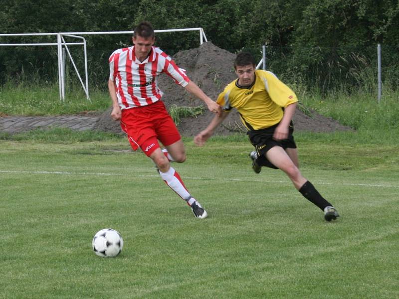 Ze zápasu I.A třídy Čejetice - Kosořice