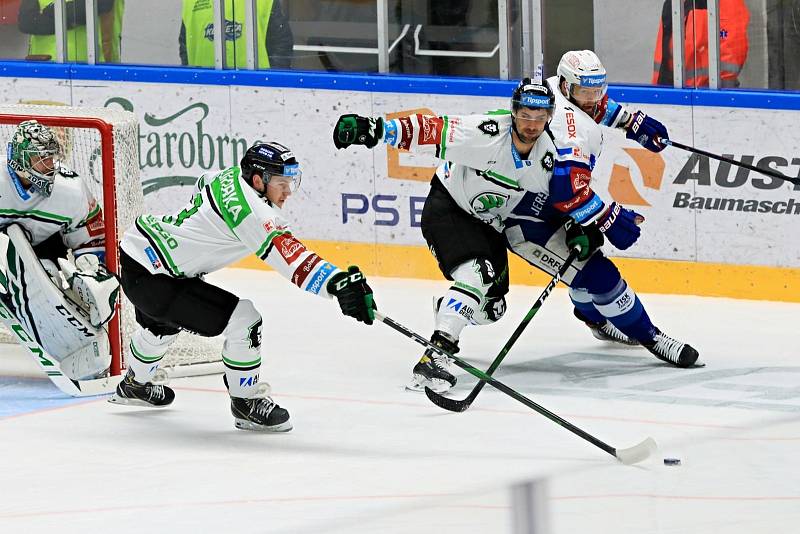 Hokejisté Komety si poradili na domácím ledě s Mladou Boleslaví. Foto: HC Kometa Brno/Vít Golda