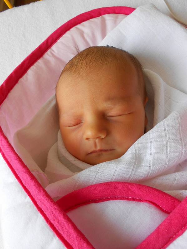 Liliana Blechová přišla na svět 9. prosince s mírami 3,5 kg a 49 cm. Maminka Lucie a tatínek Pavel si ji odvezou domů do Chotětova.