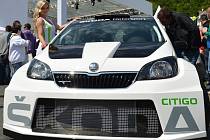 Škoda Citigo rally - na tuningovém srazu vůz zaujal