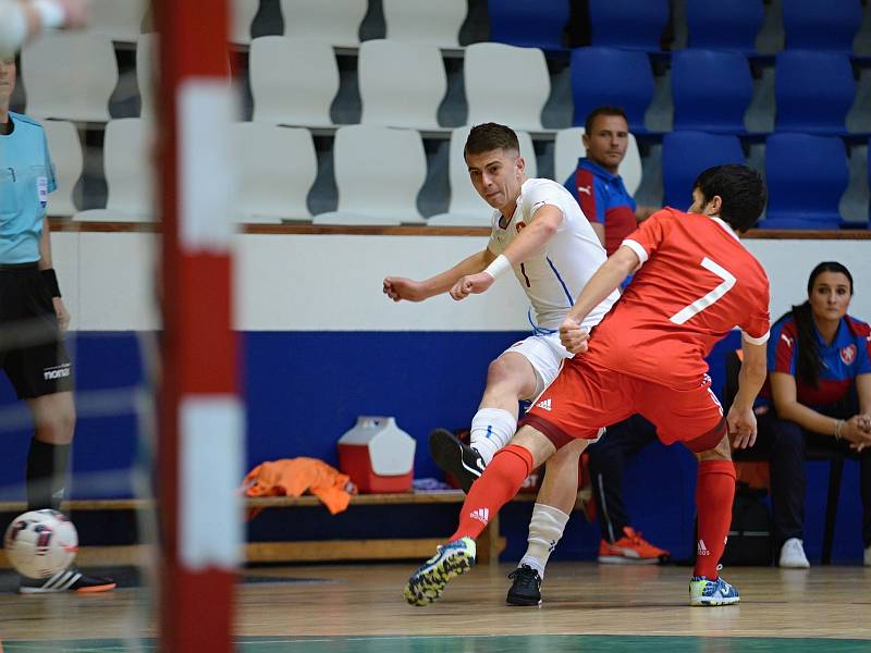 Futsalisté české reprezentace do 21 let prohráli v Mladé Boleslavi s Ruskem 0:7.