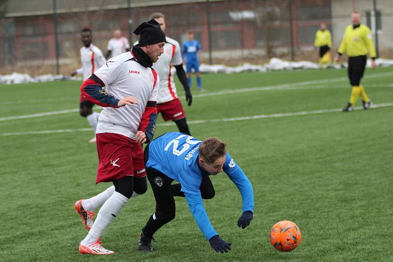 Zimní turnaj v Brandýse: SK Kosmonosy - FK Čáslav, hráno 28. ledna 2023.