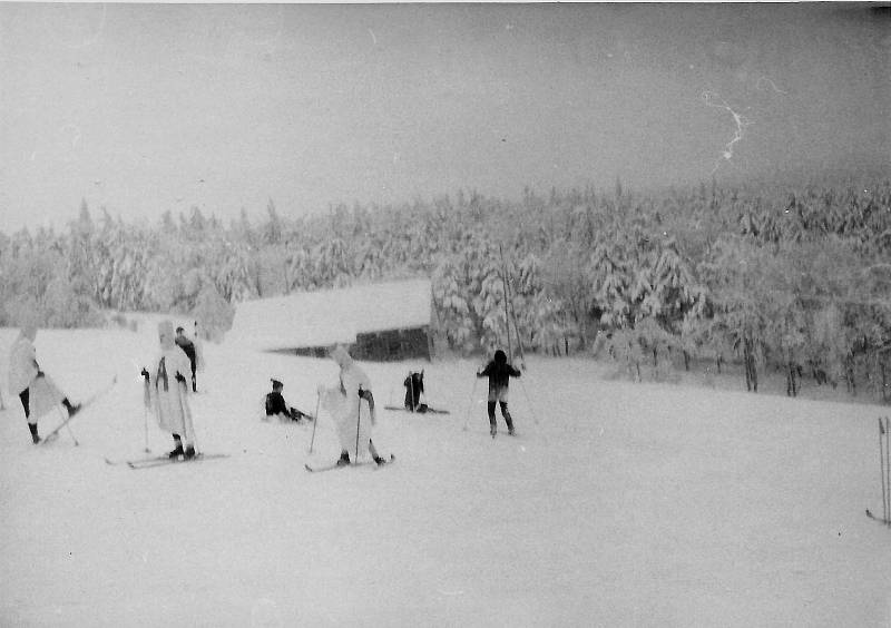 Na zimním výcviku byl v roce 1969 se svou školou také Pavel Kyselák