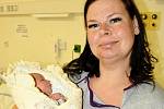 První miminko, které se letos narodilo v Mladé Boleslavi, vykouklo na svět časně ráno na Nový rok. Byla jím holčička s krásným jménem Anička Motyčková.