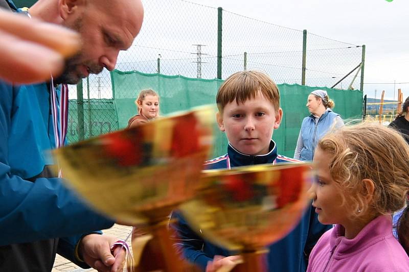 Ze sportovního víkendu pro děti v Kolomutech