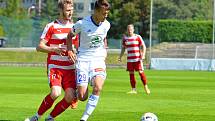 ČFL, 25. kolo: FK Mladá Boleslav B (v bílém) - Sokol Brozany (1:1)