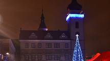Rozsvícení vánočního stromu na Staroměstském náměstí v Mladé Boleslavi