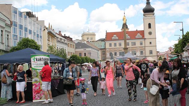 Slavnosti v Mladé Boleslavi si nenechalo ujít několik stovek návštěvníků