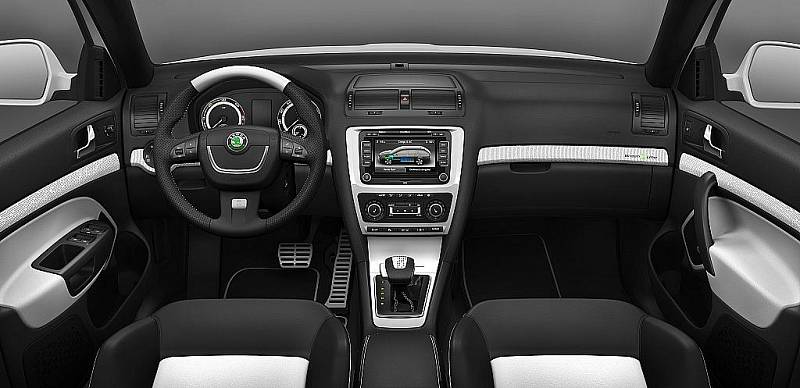 Studie vozu Škoda Octavie E GreenLine s čistě elektrickým pohonem.