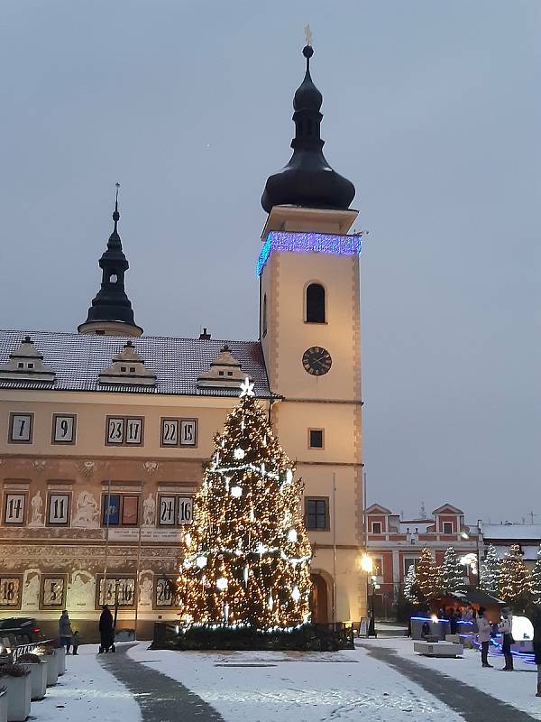 Staroměstské náměstí v Mladé Boleslavi.