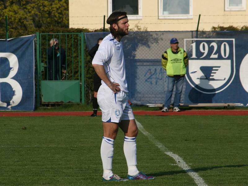 Ze zápasu ČFL: FK Mladá Boleslav "B" - FK Náchod-Deštné (5:0)