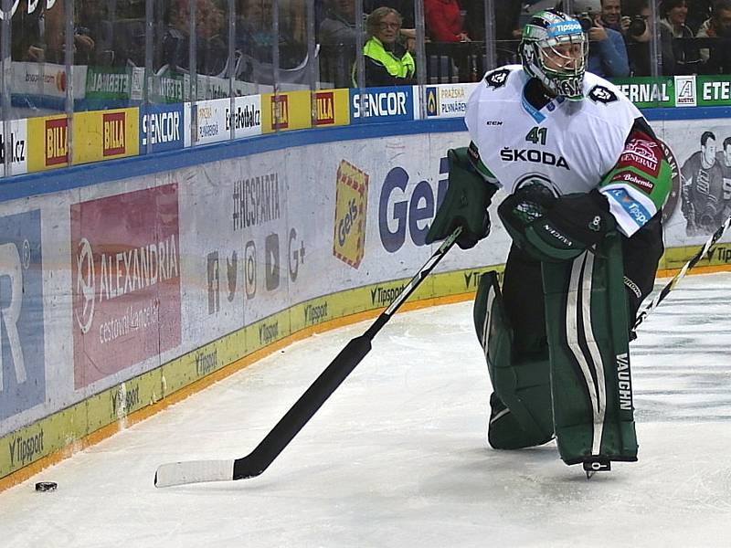 Hokejisté Sparty hostili v extralize Mladou Boleslav.