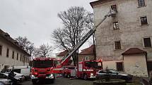 Ze cvičení mladoboleslavských hasičů.