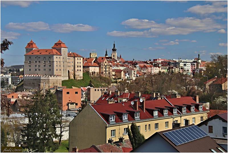Staré město Mladá Boleslav s hradem
