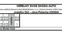 Veřejná doprava - Josefův Důl