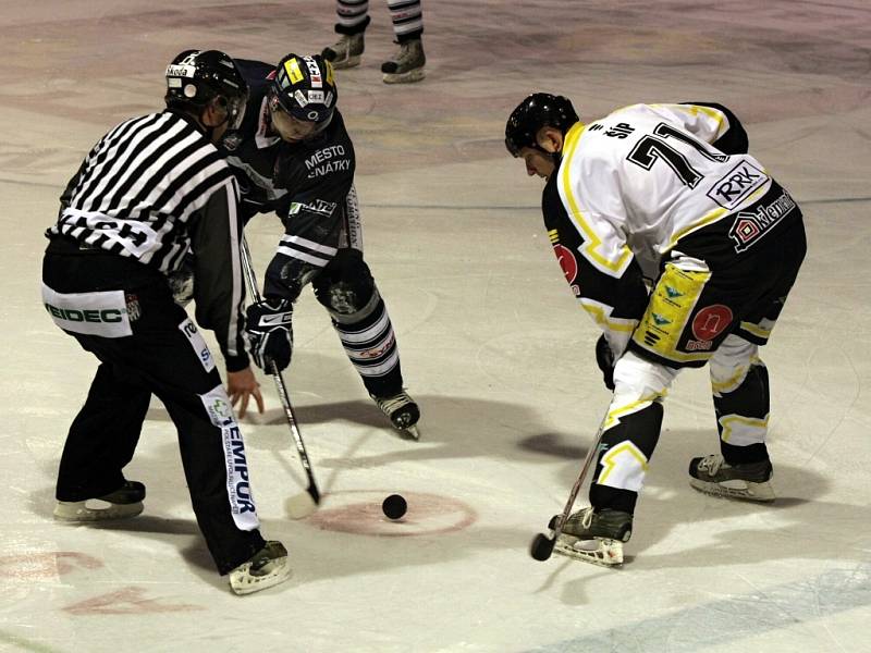 I. hokejová liga: HC Benátky nad Jizerou - SK Kadaň