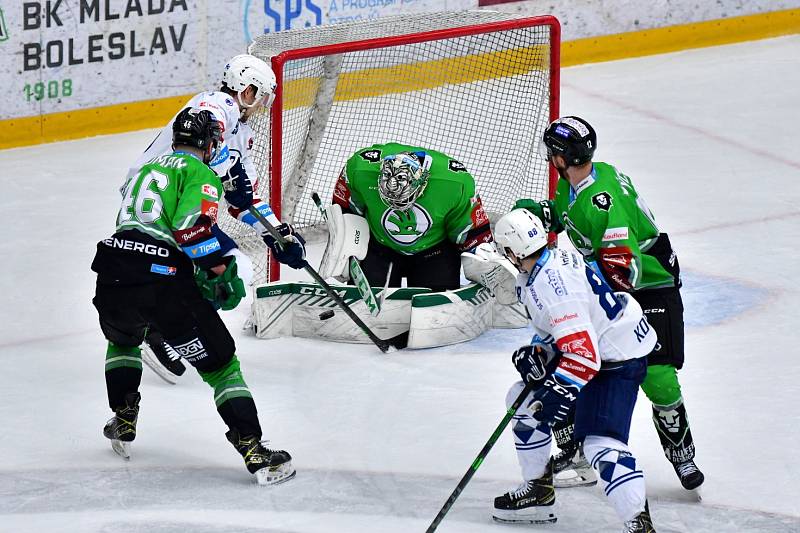 Tipsport extraliga, předkolo play-off, 3. zápas: BK Mladá Boleslav - HC Škoda Plzeň