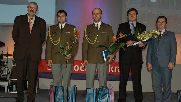 Ze slavnostního vyhlášení ankety Sportovec Středočeského kraje 2008 v Mladé Boleslavi.