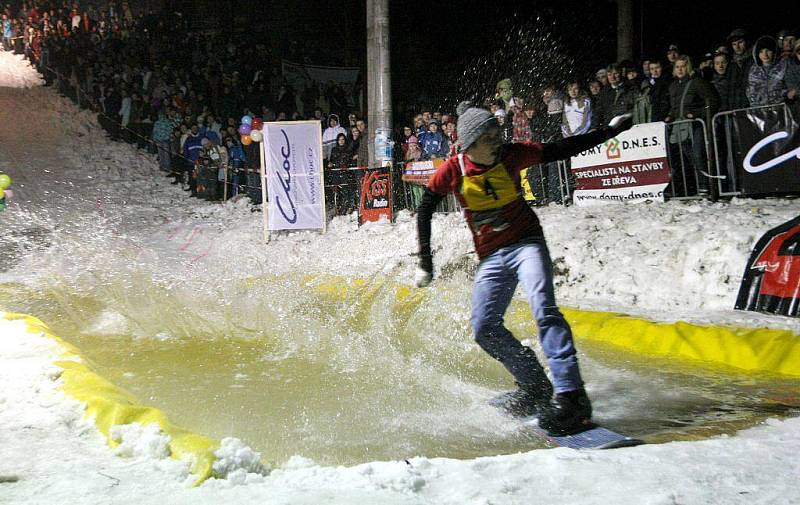 Waterslide v Borovině.