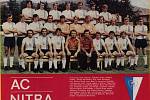 Tým AC Nitra před startem sezony 1974/1975.