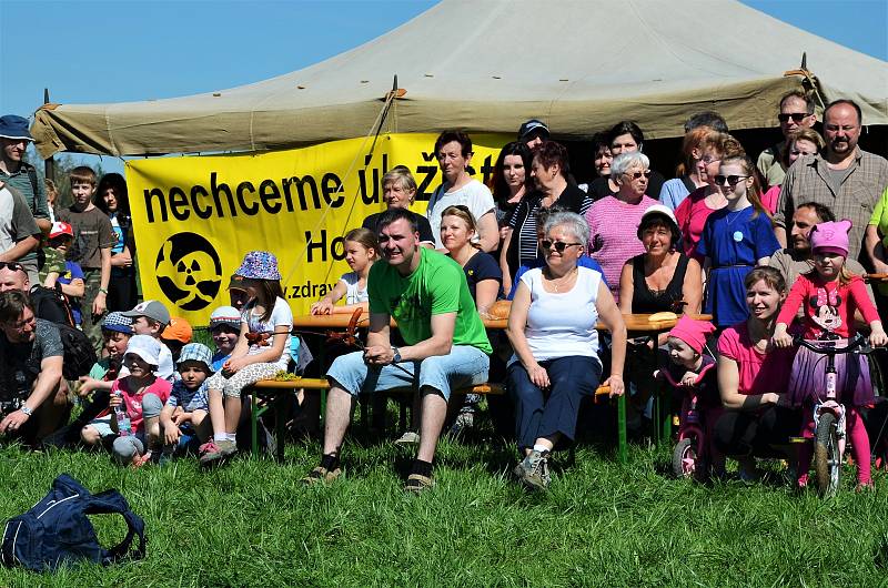 Den proti úložišti jaderného odpadu v lokalitě Horka.