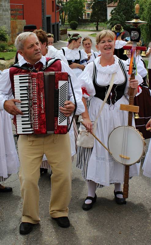 Krojované hody v Martínkově.