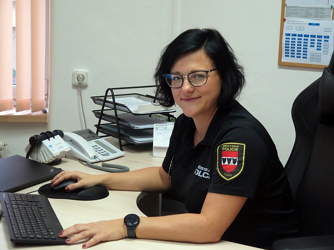 Ředitelka Městské policie Třebíč Lucie Šerková