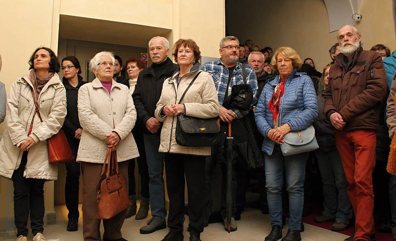 Výstava Jiřího Bohéma Svobody a Ladislava Pupena Růžičky v třebíčské galerii Tympanon.