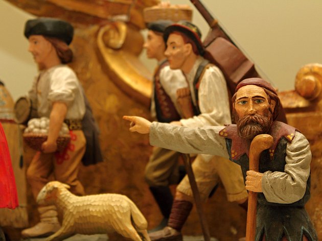 OBRAZEM: Vánoční výstava betlémů ukazuje betlémy z Rakouska a Třebíče