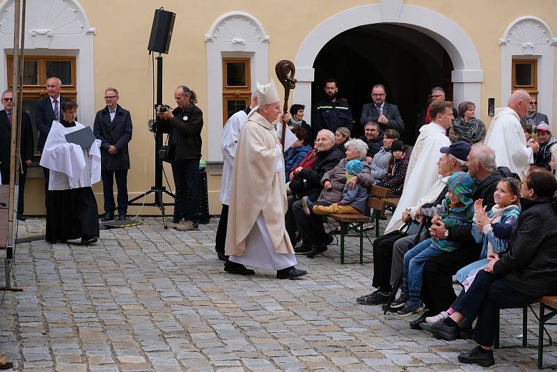 Slavnostní znovuotevření chrámu svaté Markéty v Jaroměřicích nad Rokytnou