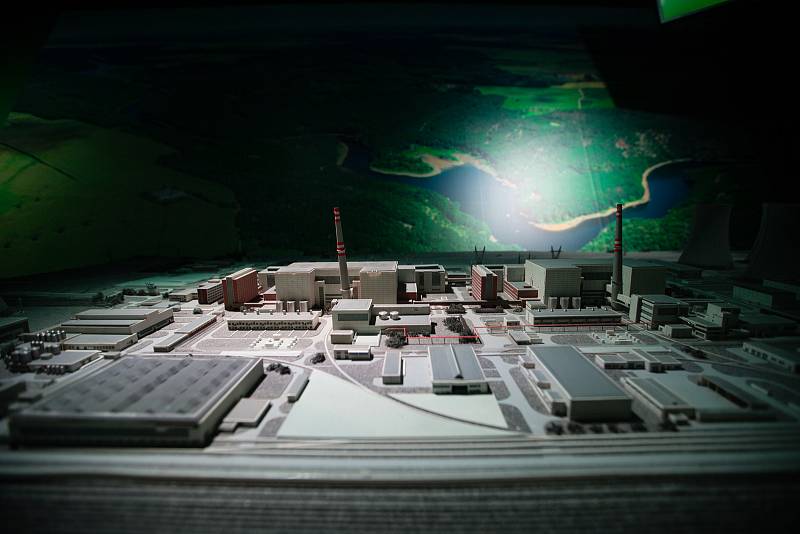 Infocentrum jaderné elektrárny Dukovany.