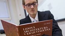 Představení nové knihy Ivana Mináře Lidová architektura v Kraji Vysočina.