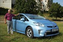 V Třebíči můžeme spatřit světle modrou Toyotu Prius celkem pravidelně. Majitelem je Petr Kroupa a zakoupil ji v roce 2012.