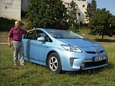 V Třebíči můžeme spatřit světle modrou Toyotu Prius celkem pravidelně. Majitelem je Petr Kroupa a zakoupil ji v roce 2012.