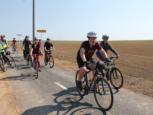 Cyklisté šlápnou do pedálů na podporu vybudování cyklostezky do Dukovan