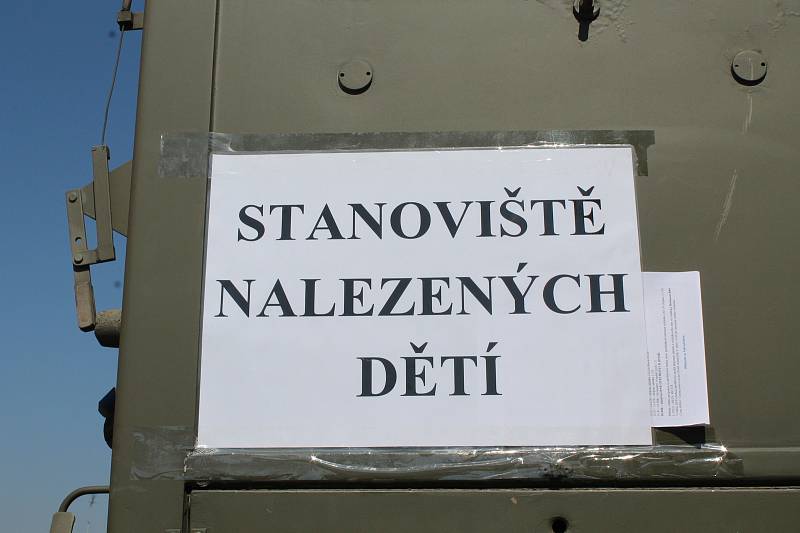 Ze Dne otevřených dveří na vojenském letišti u Náměště nad Oslavou.