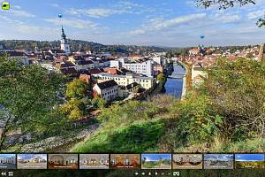 Virtuální prohlídka města Třebíče