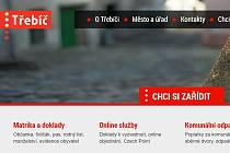 Webové stránky města Třebíč.