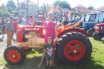 Výstava traktorů Zetor v Přibyslavicích