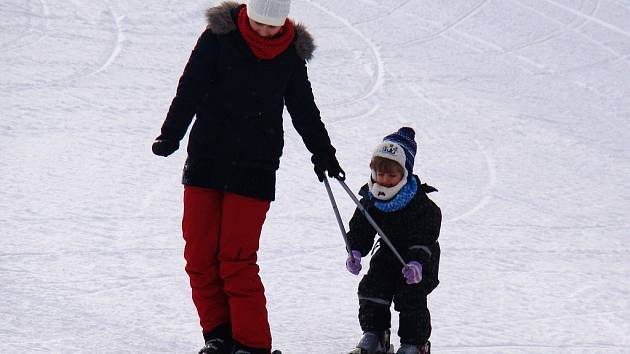 Ski a reál na Jalovci.