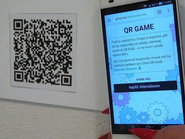 QR hra bude sloužit jako netradiční průvodce