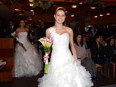 Veškeré propriety včetně toho nejdůležitějšího šatů pro pořádnou svatbu nabídl první svatební veletrh, který se v neděli konal v Třebíči. 