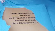 Fotografie pořzená v sobotu 18. května 2019 v Máchalově ulici v Třebíči.