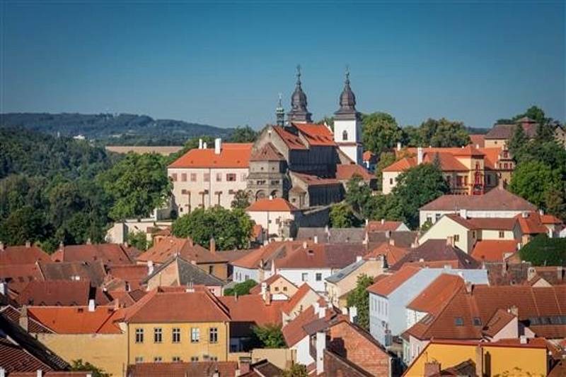 Bazilika sv. Prokopa, která je zapsána na seznamu světového dědictví UNESCO.