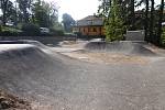 Pumptrack v Jemnici se nachází poblíž autobusového nádraží. Foto: Archiv MěÚ Jemnice