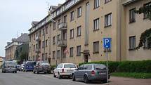 Městské byty v ulici Husova v Náměšti nad Oslavou. 