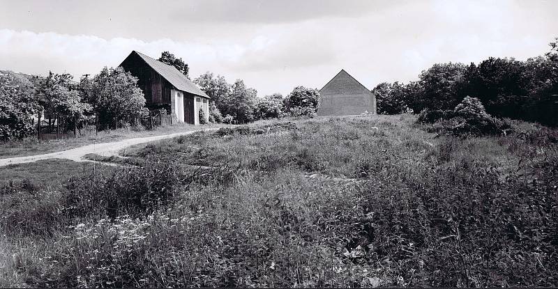 Zaniklá obec Lipňany u Dukovan na Třebíčsku v dobových fotografiích. Foto: poskytl Miloš Kudera