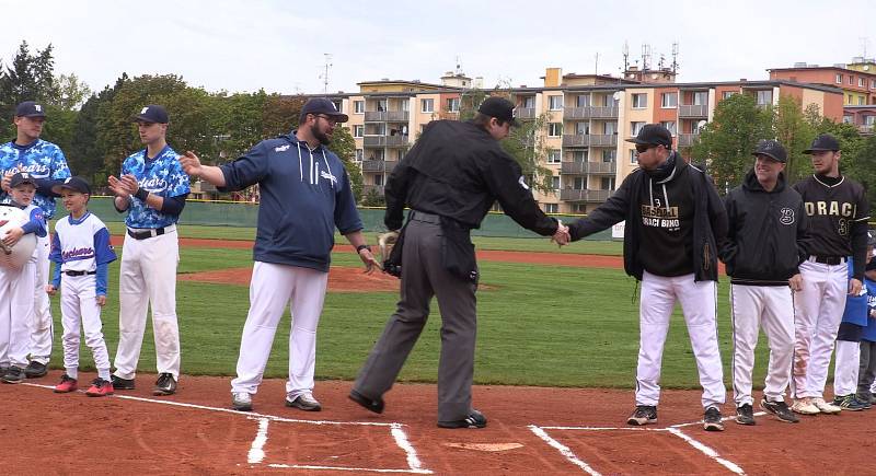 Na velmi těžkého soupeře narazili baseballisté Třebíče v další sérii extraligy.