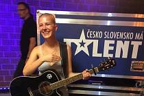 Anežka Binková v soutěži Česko Slovensko má talent.