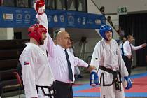 Třebíčský oddíl Taekwondo tentokrát reprezentoval pouze Vojtěch Fiala. Tomu se ve velké konkurenci podařilo v disciplíně sportovní boj ve váze do 90 kg získat skvělé třetí místo.
